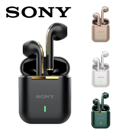 J18 Wireless Bluetooth Earphones Hifi in Ear Stereo Soundtrack Microphone Waterproof Touch Noise Reduction Earphones
