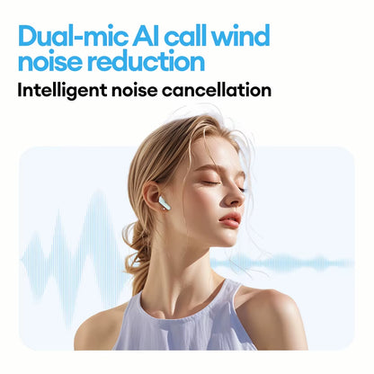 New  LE209 Wireless Bluetooth Earphone ANC Noise Reduction Hifi Music Bluetooth Headphone 30H Battery Life Gaming Headset