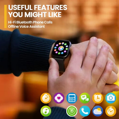 New  GTS 3 Voice Calling Smart Watch Ultra-Big 2.03'' HD Screen 24H Health Monitor 100+ Sport Modes 200+ Watch Faces